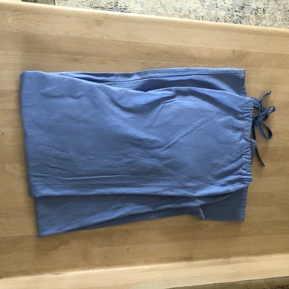 Lightweight Light Blue Scrub Pants - Picture 3 of 5